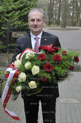 Kosciol Sw. Bernarda w Sopocie. Wojewoda Pomorski Dariusz...