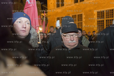 Gdańsk. Długi Targ. Wiec Przeciwko Nienawiści i...