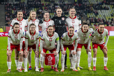 Mecz kobiecej reprezentacji Polski w piłce nożnej...