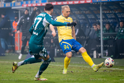 PKO Ekstraklasa: Arka Gdynia - Legia Warszawa n/z Dawid...