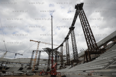 Budowa PGE ARENA GDANSK.25.05.2010fot. Wojtek Jakubowski...