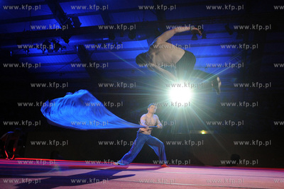 Gdansk, hala widowiskowa AWFiS. Wielka gala konczaca...