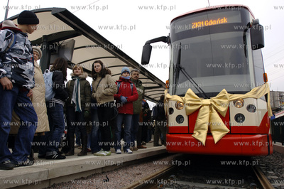 Uroczyste otwarcie nowowybudowanej trasy tramwajowej...