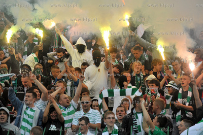 Mecz pilkarski ekstraklasy Lechia Gdansk - Zaglebie...