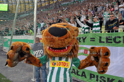 PGE Arena - mecz pilkarski pomiedzy Lechia Gdansk a...
