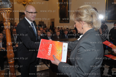 Inauguracyjna sesja Rady Miasta Gdanska w Wielkiej...