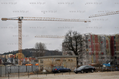 Gdansk-Wrzeszcz. Osiedle Garnizon budowane przez firme...