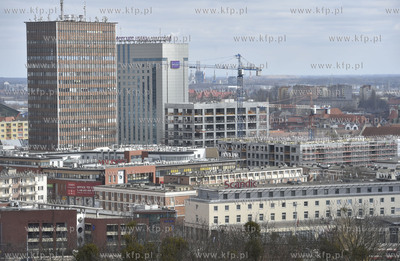 Panorama Gdańska.  Budowa Apartamentów Rajska 8,...