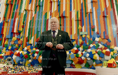 Wizyta Lecha Wałęsy w Billund w Danii. Były prezydent...