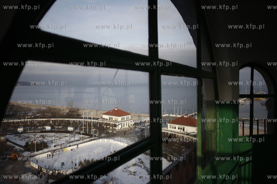 Sopot. Widok z latarnii morskiej.
17.01.2011
fot....