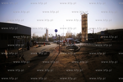 Sopot/Gdansk. Budowa Drogi Zielonej laczacej Al Niepodleglosci/Grunwaldzka...