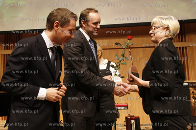 Gdansk. Filharmonia Baltycka. Gala Bursztynowiego Mieczyka...