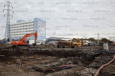 Gdansk. Zmiana w organizacji ruchu na budowie wezła...