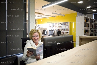 Przygotowania do otwarcia pierwszej gminnej Mediateki...