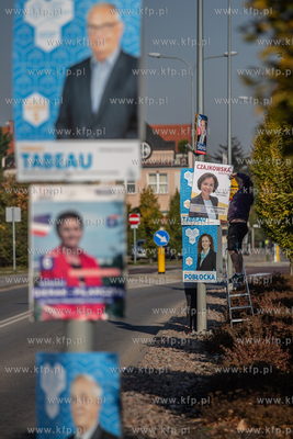 Sopot. Ul. Władysława Łokietka. Samorządowa kampania...