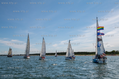 Baltic Sail 2023. Parada żaglowców po wodach Zatoki...