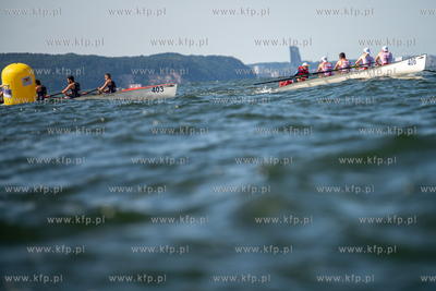 Brzeźno. Mistrzostwa Europy w Wioślarstwie Morskim....