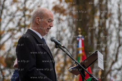 Wojskowy Cmentarz Francuski w Gdańsku. Uroczystości...