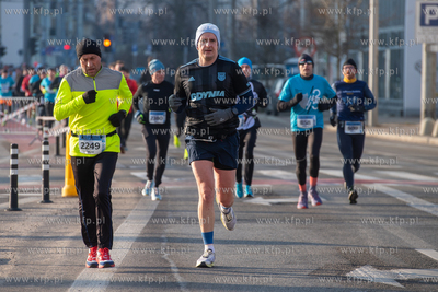 Bieg Urodzinowy w Gdyni. 09.02.2025 fot. Paweł Marcinko...