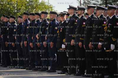 Gdynia. Skwer Kościuszki. 127 podchorążych I roku...