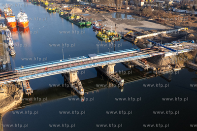 Remont Mostu Siennickiego. 19.03.2026 fot. Paweł Marcinko...