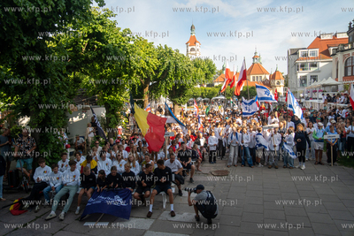 Sopot. Ceremonia Otwarcia Mistrzostw Europy Ergo Hestia...