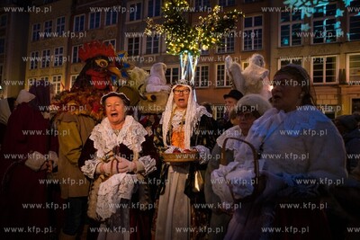 Wigilia Gdańszczan: Długi Targ (przy Fontannie Neptuna)....