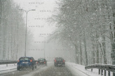 Zima na drogach. 30.01.2021 / fot. Anna Rezulak