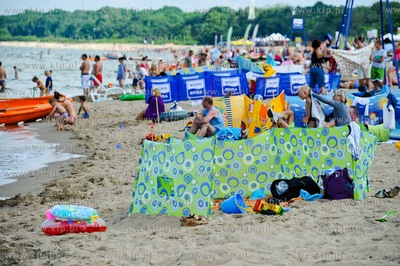 Gdansk. Plaza w Brzeznie. 19.07.2011 fot. Mateusz Ochocki...