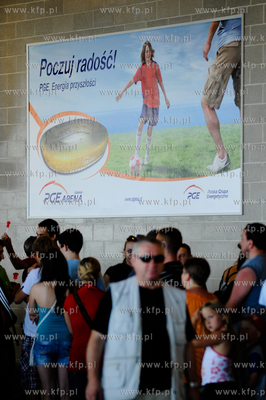 Gdansk Letnica. Dzien otwarty nowego gdanskiego stadionu...