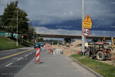 Gdansk. Budowa obwodnicy Poludniowej - wezla Lipce
02.09.2011
fot....
