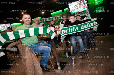 Gdansk. PGE Arena. Oficjalne otwarcie pubu T29 Bar....