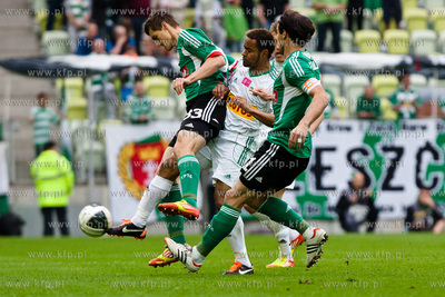 Gdansk. PGE Arena. Mecz o mistrzostwo Ekstraklasy....