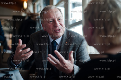 Gdynia. Restauracja F.Minga. Spotkanie z Jerzym Stuhrem...