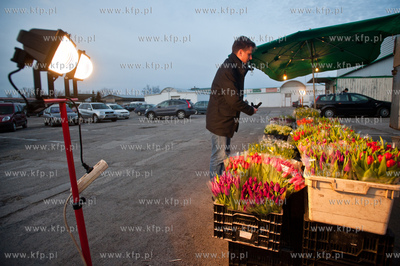 Gdansk. Giełda kwiatowa Dick Inter.
08.03.2013
fot....