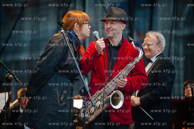 Plac Przyjaciol Sopotu. Sopot Ulica Artystow. Koncert...