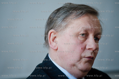 Gdansk. Siedziba NSZZ Solidarnosc. Sala Akwen. Spotkanie...