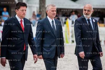 Ciekocinko. Pierwsza edyzja zawodow jezdzieckich Baltica...