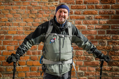 Gdansk. Podroznik Marek Kaminski startuje do kolejnego...