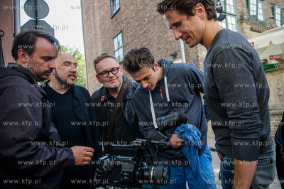 Gdansk. Formacja Niezywych Schabuff kreci w Gdansku...