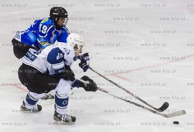 Gdansk. Hala Olivia. Mecz pierwszej ligi hokeja MH...