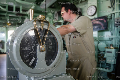 Gdynia. Wizyta amerykaskiego okretu USS Mount Whitney....
