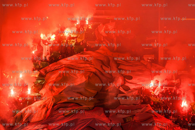 Gdynia. Stadion Miejski. Derbowy mecz Lotto Ekstraklasy,...