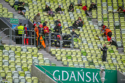 Stadion Energa Gdańsk. Ćwiczenia służb ratowniczych...