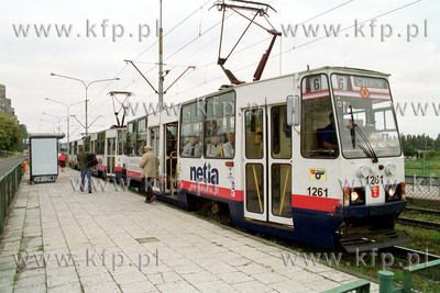 Przystanek tramwajowy obok Uniwersytetu Gdanskiego,...