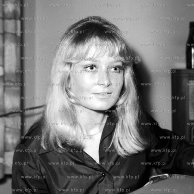 Aktorka Magdalena Zawadzka. 06.19700000185z_czerwiec1970Fot....