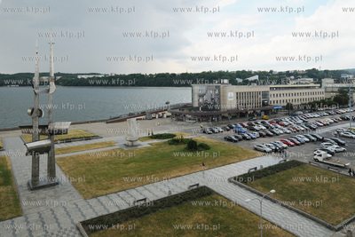 Prom Stena zacumowany przy Skwerze Kosciuszki w Gdyni....