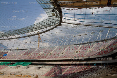 Warszawa Stadion Narodowy rowno rok przed Euro2012.
08.06.2011
fot....
