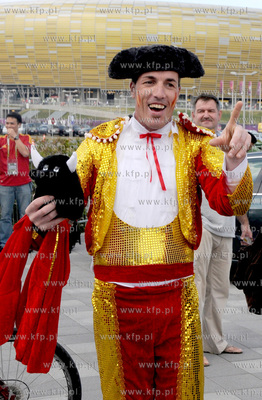 Okolice gdanskiego stadionu przed meczem EURO 2012...