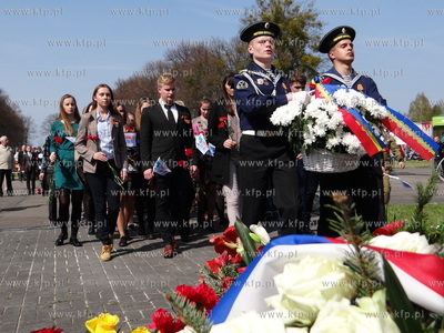 Uroczystosci z okazji zakonczenia II wojny swiatowej...